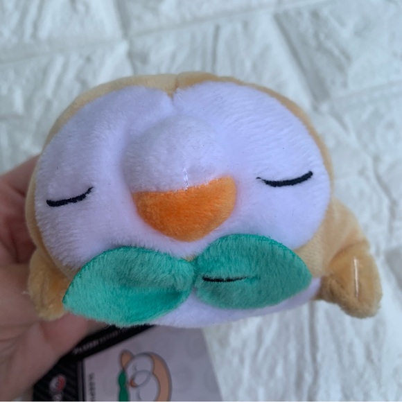 Pokémon Center Glaceon and Rowlet Good night ver Kuttari Plush Doll - Picture 5 of 9